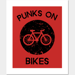 Punks On Bikes Posters and Art